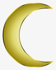 Golden Crescent Moon2, HD Png Download, Free Download