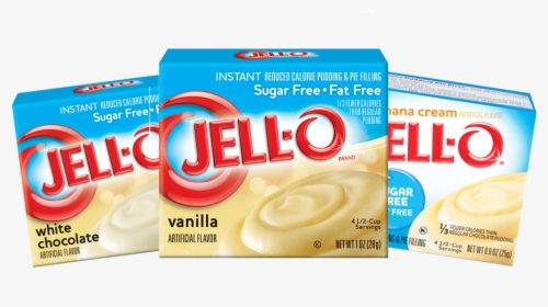 Jell-o Sugar Free, Fat Free Instant Pudding - Jello, HD Png Download, Free Download