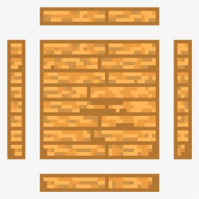 Wood Tile Set - Wood Tile Pixel Art, HD Png Download, Free Download