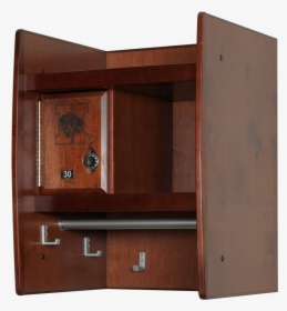 Wall Mount Wood Lockers In Rosewood Maple - Cupboard, HD Png Download, Free Download