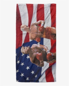 Trump And Joe Biden Rocky Punch Beach Towel - Art, HD Png Download, Free Download