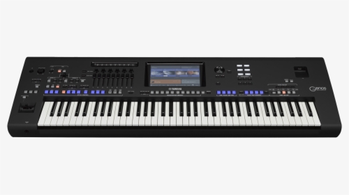 Photo Of Yamaha Genos Workstation Keyboard - Yamaha Genos, HD Png Download, Free Download