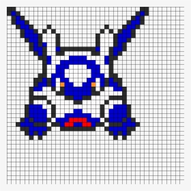 Latios Pokemon Perler Bead Pattern / Bead Sprite - Pixel Art Pokemon Latios, HD Png Download, Free Download