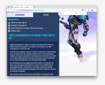 Overwatch Sigma Toes, HD Png Download, Free Download
