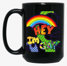 Hey I"m Gay Lgbt Pride Mug 1066 10182 73302861 - Mug, HD Png Download, Free Download