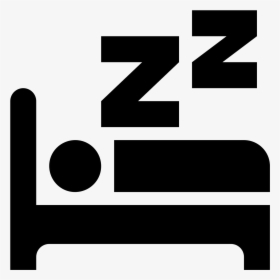 Z Vector Sleeping - Clip Art Bed Sleep, HD Png Download, Free Download
