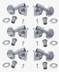 Pictured - Chrome - Non Locking Grover Tuners, HD Png Download, Free Download