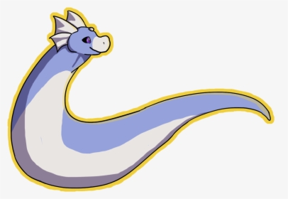 Violet The Dratini she’s Part Of The Betsumon Group - Cartoon, HD Png Download, Free Download