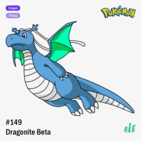 Pokemon Beta Dragonite, HD Png Download, Free Download