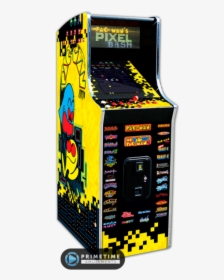 Pac Man"s Pixel Bash Non Coin Cabaret By Bandai Namco - Pac Man's Pixel Bash, HD Png Download, Free Download