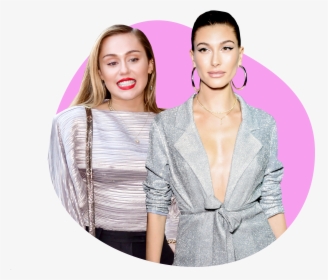 Miley Cyrus Bullied Hailey Baldwin Bieber But Guess - Girl, HD Png Download, Free Download