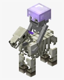 New Texture - Minecraft Skeleton Horse Jockey, HD Png Download, Free Download