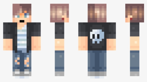 Minecraft Skull Skin Hd Png Download Kindpng