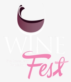 Winefest Logo 03 White - Graphic Design, HD Png Download, Free Download