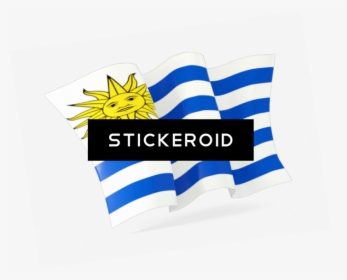 Uruguay Flag Wave , Png Download - Graphic Design, Transparent Png, Free Download