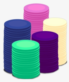 2 3 Chips Stacked - Fish Roulette, HD Png Download, Free Download