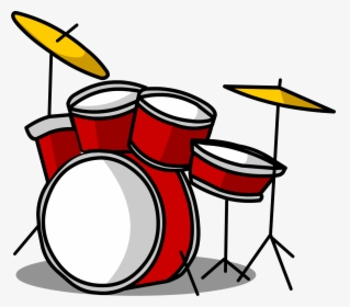 Club Penguin Rewritten Wiki - Drums Images Clip Art, HD Png Download, Free Download