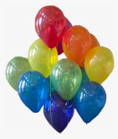 Transparent Water Balloon Png - Primary Colour Balloons Aesthetic, Png Download, Free Download