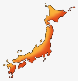 Map Of Japan - Japan Map Clip Art, HD Png Download, Free Download
