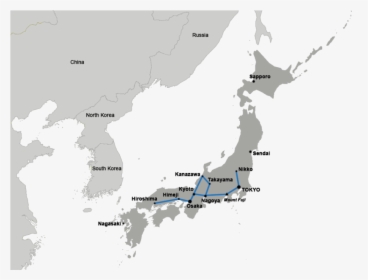 Japan Map Simple , Png Download - Transparent Background Japan Map Flag, Png Download, Free Download