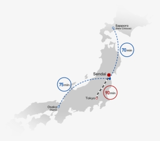 Tohoku Is The ‘next Japan’ For You - Japan Map Vector Free, HD Png Download, Free Download