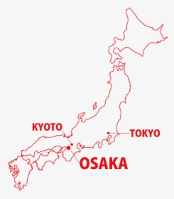 Japan-map - Blank Map Of Japan Islands, HD Png Download, Free Download