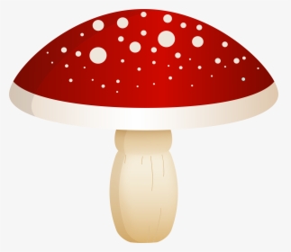 Red Mushroom With White Dots Png Clip Art, Transparent Png, Free Download