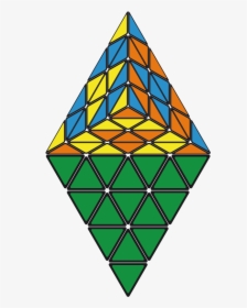Pretty Patterns Master Pyraminx - Pyraminx Patterns, HD Png Download, Free Download