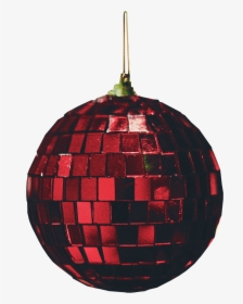 Tumblr Collage Christmas Ballred Sticker - Christmas Ornament, HD Png Download, Free Download