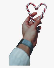 Tumblr Collage Christmas Candy Sticker - Candy Cane, HD Png Download, Free Download