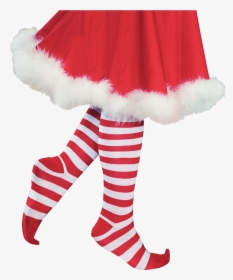 Tumblr Collage Santa"s Helper Christmas Striped Socks - Medias Para Disfraz De Abeja, HD Png Download, Free Download