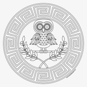 Athena Coloring Page- Available In Jpg And Transparent - Ender's Game Rat Army Logo, HD Png Download, Free Download