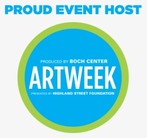 Artweek Event Host Logo - Circle, HD Png Download, Free Download