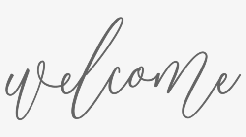 Weclome - Calligraphy, HD Png Download, Free Download