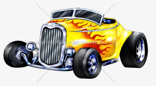 Hot Rod Car Clipart Jpg Free Hotrod - Png Cartoon Hot Rod Cars, Transparent Png, Free Download