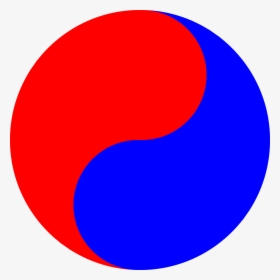 Imperial Seal Of Korea - Yin Yang Red Blue, HD Png Download, Free Download