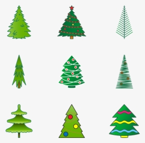 Christmas Tree Flat Icon, HD Png Download, Free Download