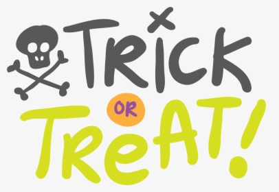 Trick Or Treating Wedding Invitation Halloween Graphic - Trick Or Treat Png, Transparent Png, Free Download