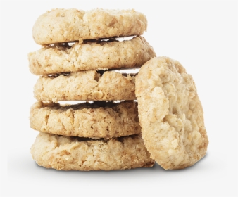 Coconut Oat Cookies In A Pile, HD Png Download, Free Download
