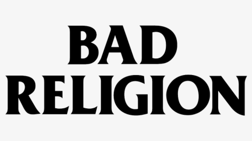 Bad Religion Logo Png - Black-and-white, Transparent Png, Free Download