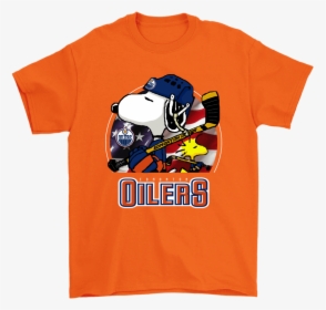 Edmonton Oilers Ice Hockey Snoopy And Woodstock Nhl - Snoopy St Louis Blues, HD Png Download, Free Download