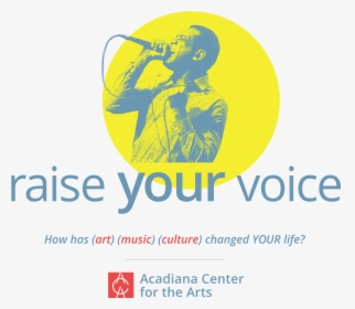 Raise Your Voice, And Give To Support The Arts - Appasamy Eye Hospital, HD Png Download, Free Download