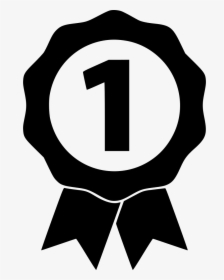 Number One Badge - Number One Icon Png, Transparent Png, Free Download