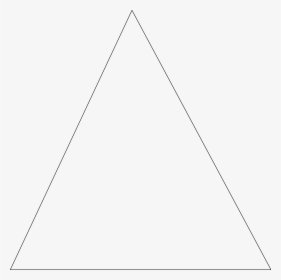 Triangle Png - Line Art, Transparent Png, Free Download