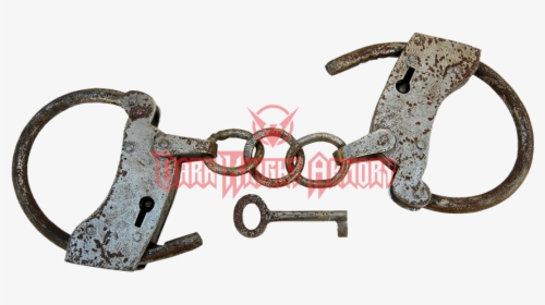 Old West Handcuffs - Old Handcuffs, HD Png Download, Free Download