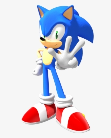 Sonic The Hedgehog Pose, HD Png Download, Free Download