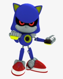 Metal Sonic Png - Classic Sonic The Hedgehog Metal Sonic, Transparent Png, Free Download