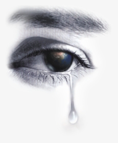 Tears Eye Sadness - Crying Eye Transparent Background, HD Png Download, Free Download