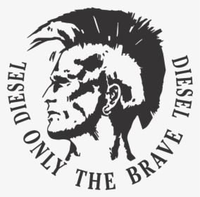 Diesel Only The Brave Logo Vector Download Free - Only The Brave Diesel Logo, HD Png Download, Free Download