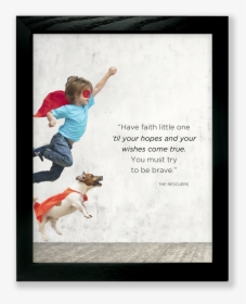 Brave 8 X 10 With Frame - Super Kid Template, HD Png Download, Free Download